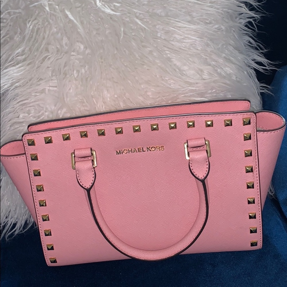 Studded Pink MICHAEL KORS bag
